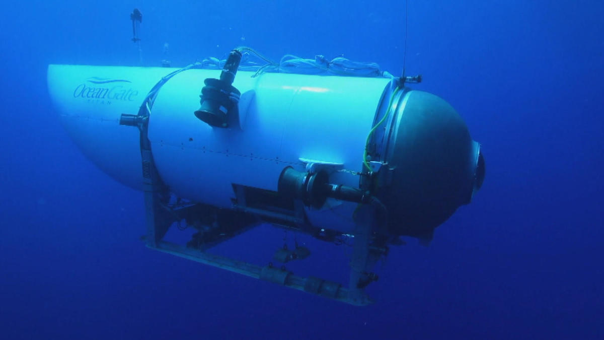 imagem do submersível ocean gate